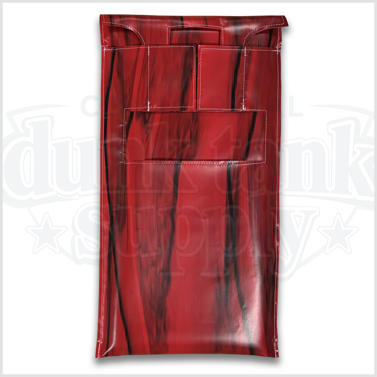 505 - Marble Red Dunk Tank Seat Cover