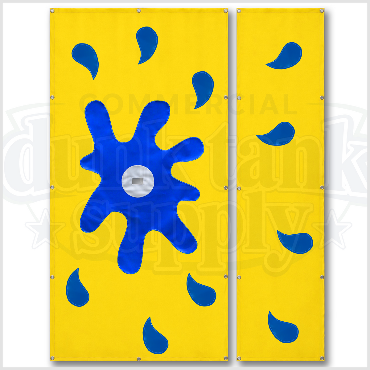 302 - Yellow Dunk Tank Two Piece Backdrop