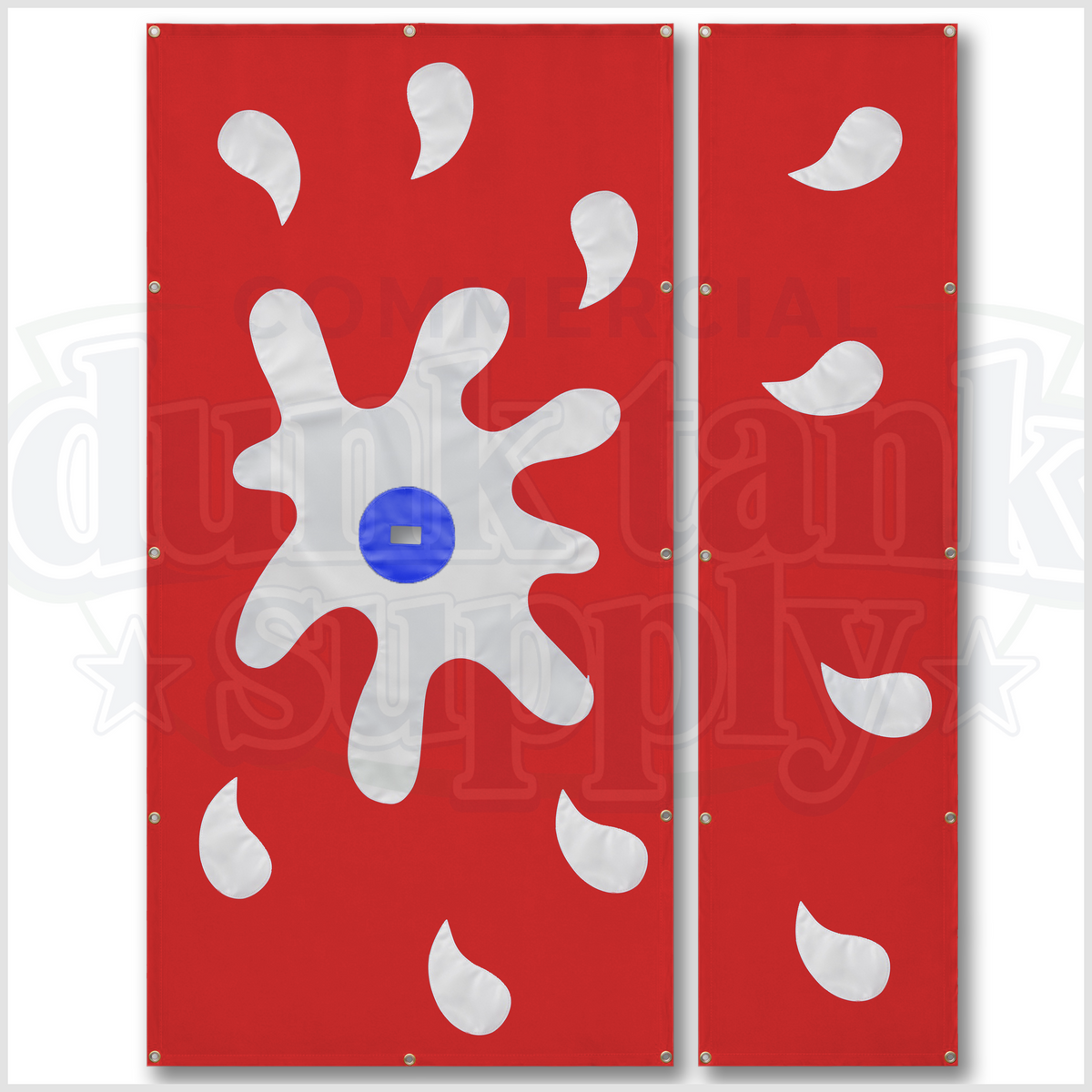 304 - Red Dunk Tank Two Piece Backdrop