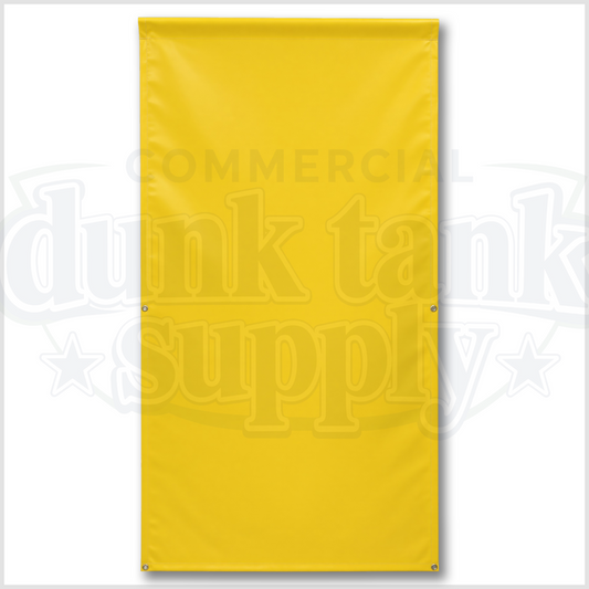 401 - Yellow Dunk Tank Backdrop
